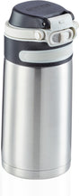 Leifheit thermosbeker flip - 350 ml - rvs - zilver