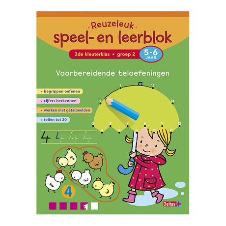 Deltas reuzeleuk speel- en leerblok voorbereidende teloefeningen 5-