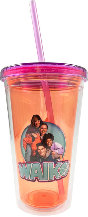 Waiko - schoolbeker - beker - drinkbeker met rietje