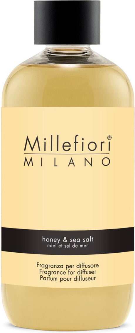 Millefiori milano navulling voor geurstokjes 250 ml - honey sea salt