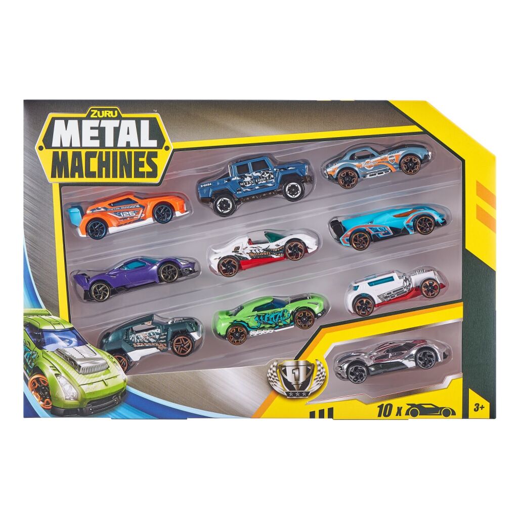 Zuru Metal Machines Die Cast Cars 10 stykker