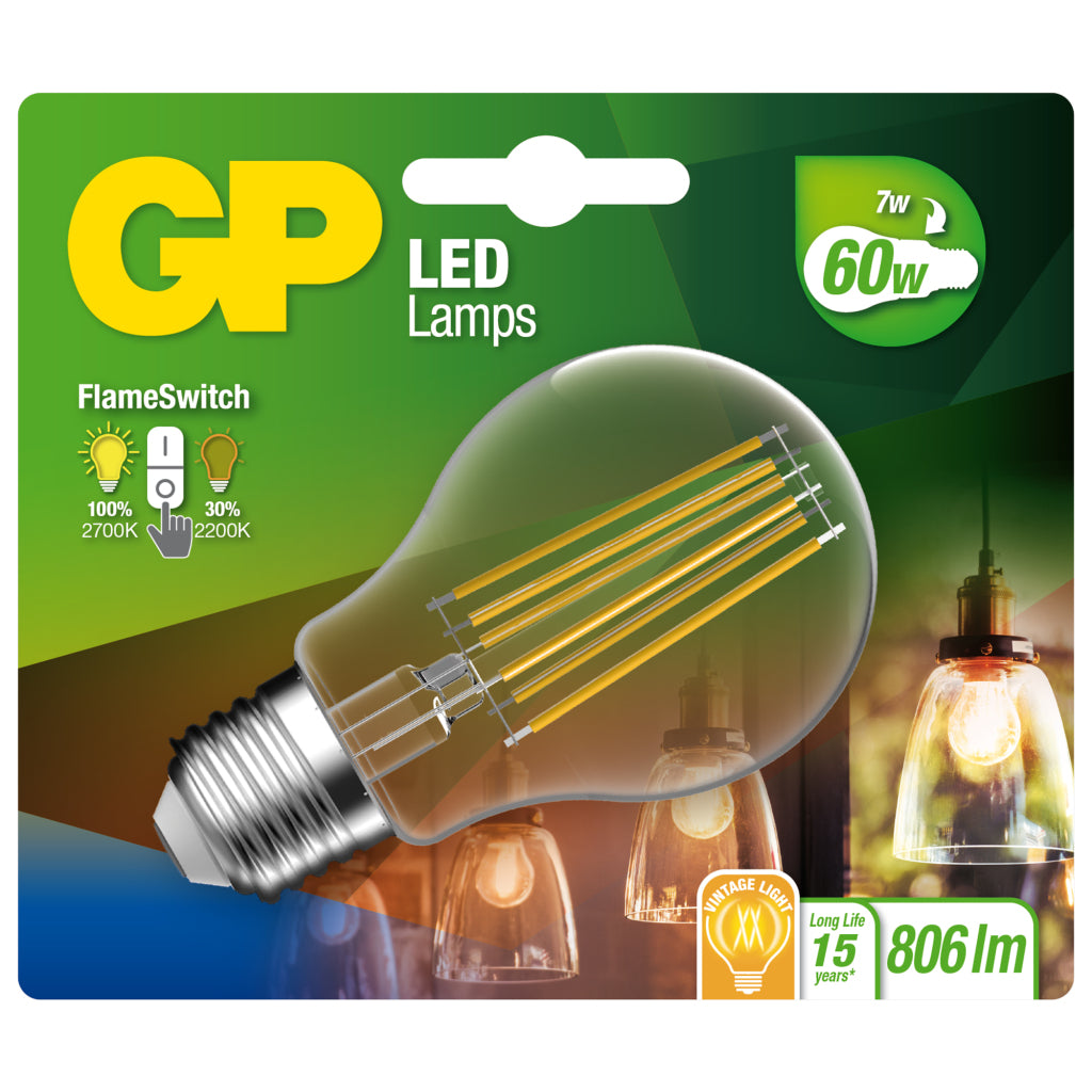 FILA LED di illuminazione dell'illuminazione GP. FS 7W E27