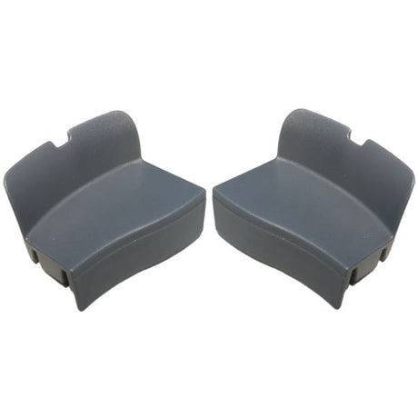 Axa afdekkapjes defender - zilver (set)