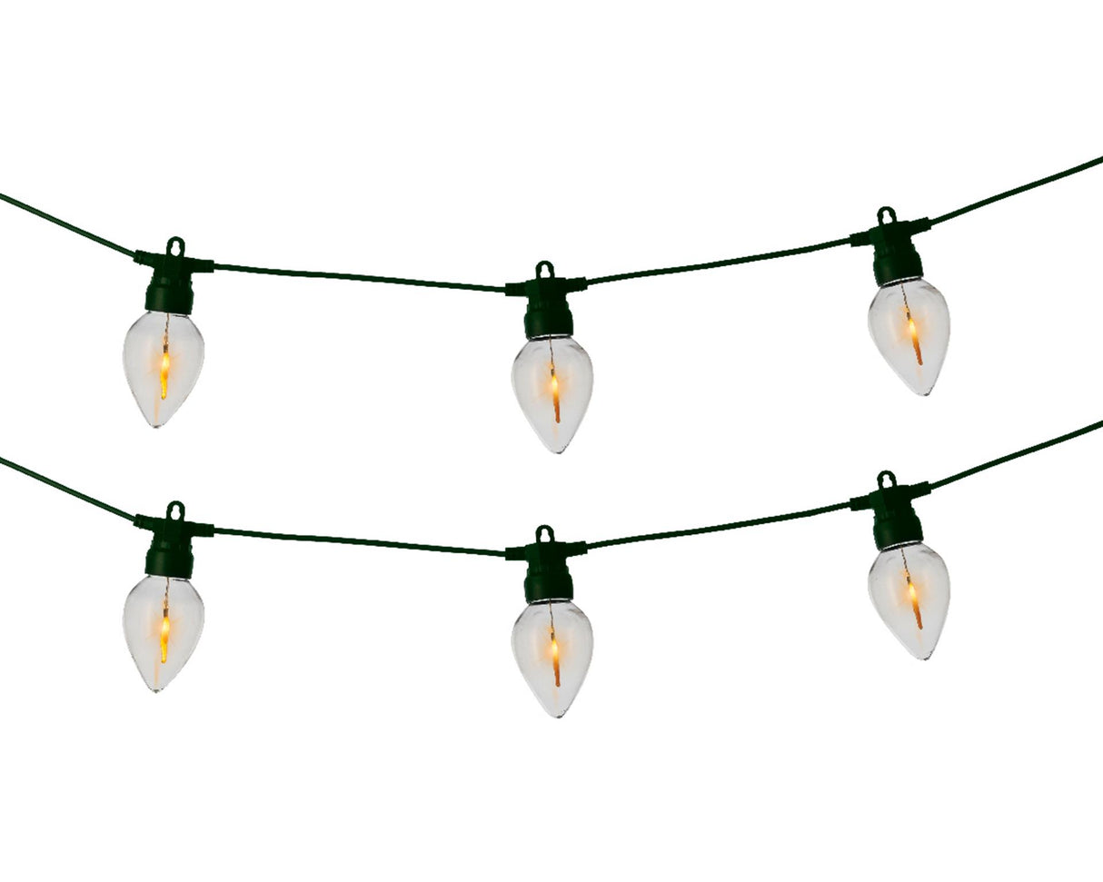 Lumineo led partylight fireflame effect l350cm outdoor startset