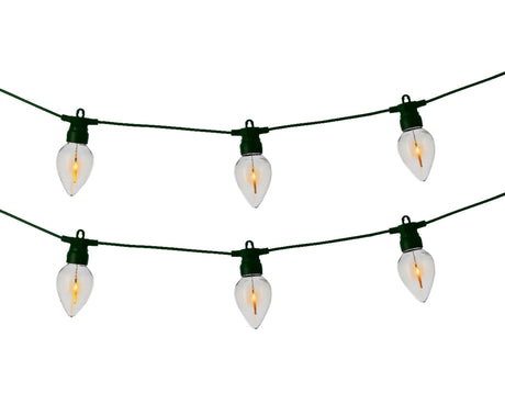 Lumineo led partylight fireflame effect l350cm outdoor startset