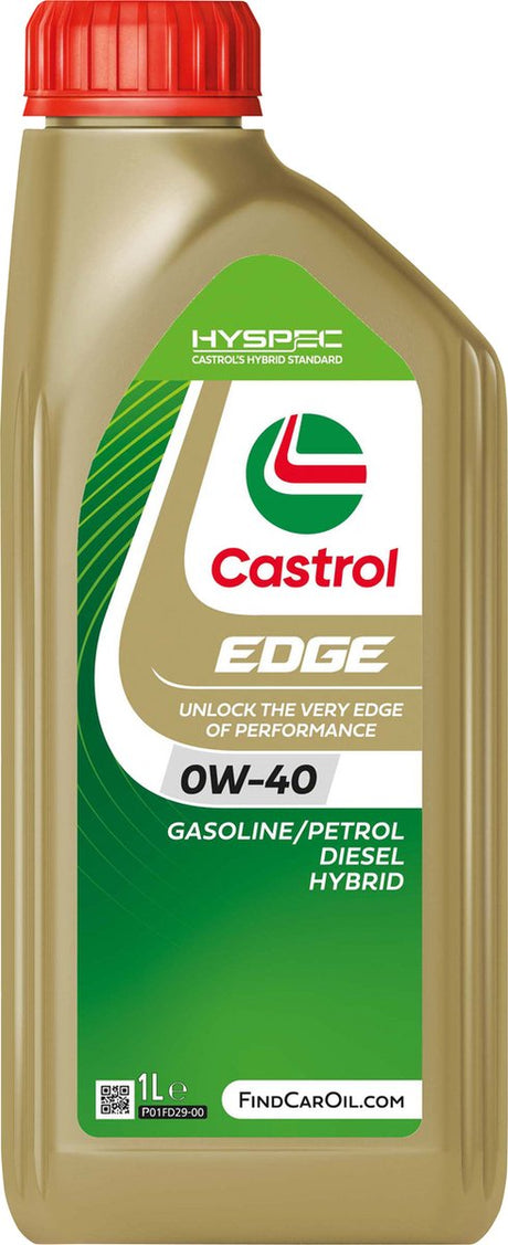 Castrol motorolie edge 0w-40 - 1l