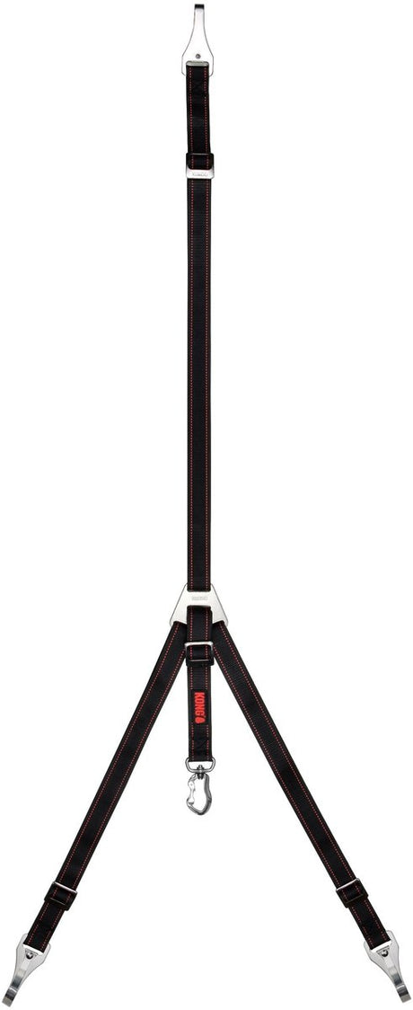 Kong ultimate safety tether - veiligheidsgordel voor je hond met 3 isofix ankerpunten - verstelbaar