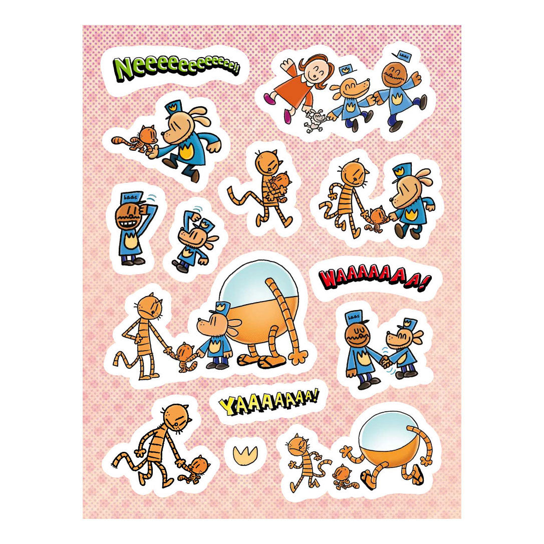 Centraal boekhuis dog man stickerboek. alle | 2 stuks