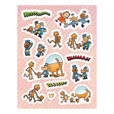 Centraal boekhuis dog man stickerboek. alle