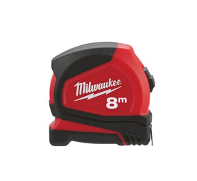 Milwaukee de test wordt uitgevoerd op basis van de testresultaten pro compact 8m 25mm