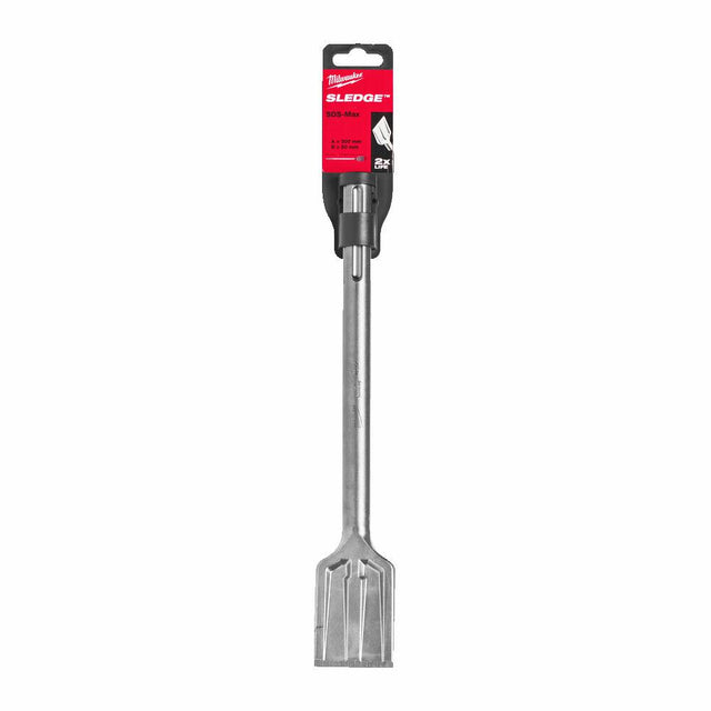 Milwaukee sds-max beitel 50mm x 300mm zelfschuinende tegels