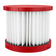 Milwaukee hepa filter insert droog