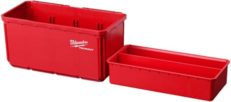 Milwaukee accessoires milwaukee packout™ 10x20 cm bakjes ve=2 - 4932480699