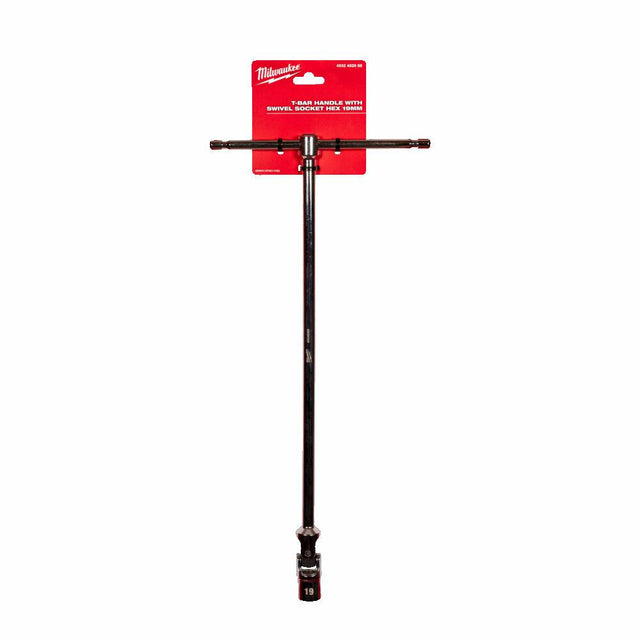 Milwaukee socket moersleutel met gewrichtstype t 19mm