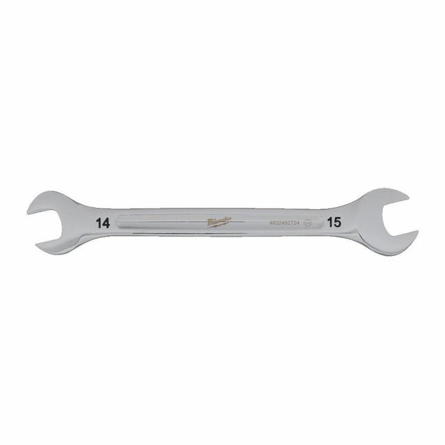 Milwaukee tweezijdige platte sleutel - 14x15mm