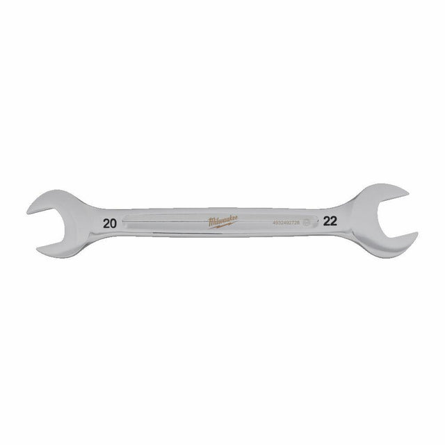 Milwaukee tweezijdige platte sleutel - 20x22mm