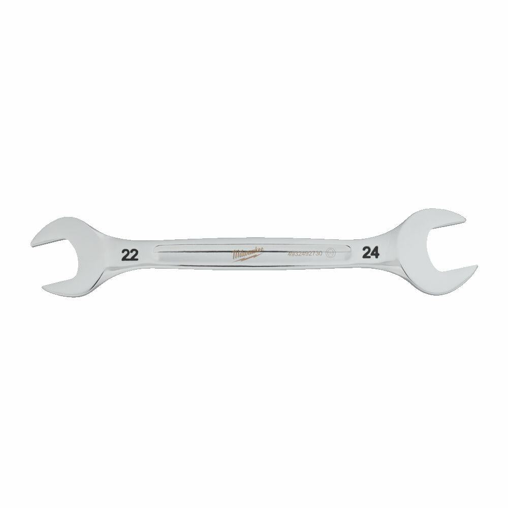 Milwaukee tweezijdige platte sleutel - 22x24mm