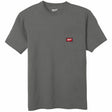 Milwaukee t-shirt met korte mouw - lichtgrijs wtssgr-s