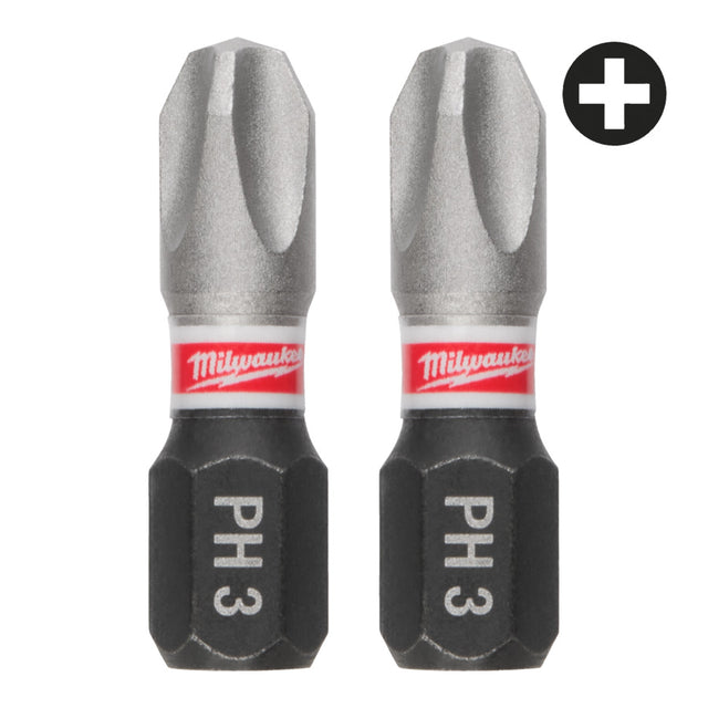 Milwaukee tip ph3 x 25mm 3szt. shw