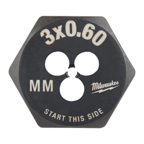 Milwaukee zeshoekige plaat m3-0.60mm