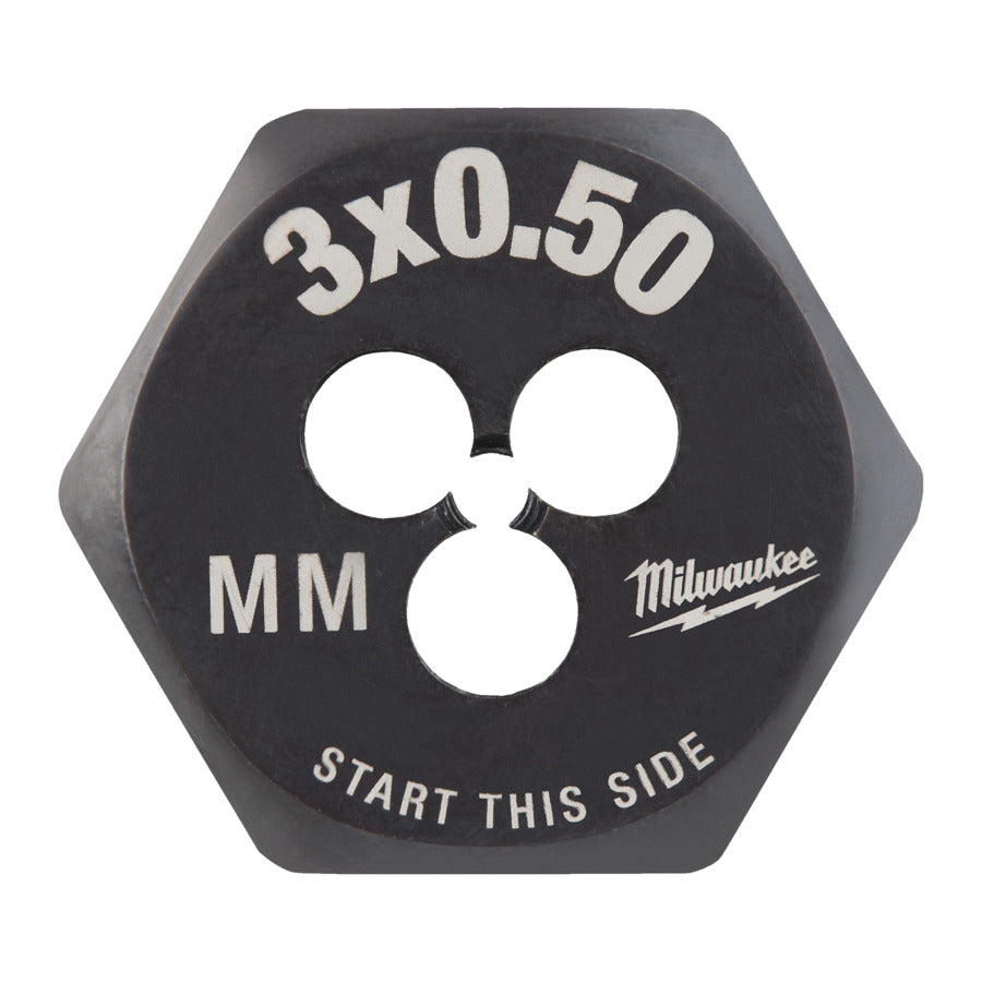 Milwaukee zeshoekige plaat m3-0.50mm