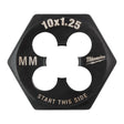 Milwaukee hexagonaal (hex) m10-1.25mm
