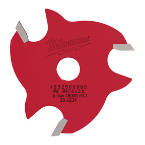 Milwaukee molen s8 afvoer 2mm-1szt.