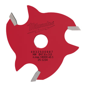 Milwaukee molen s8 afvoer 3mm-1szt.