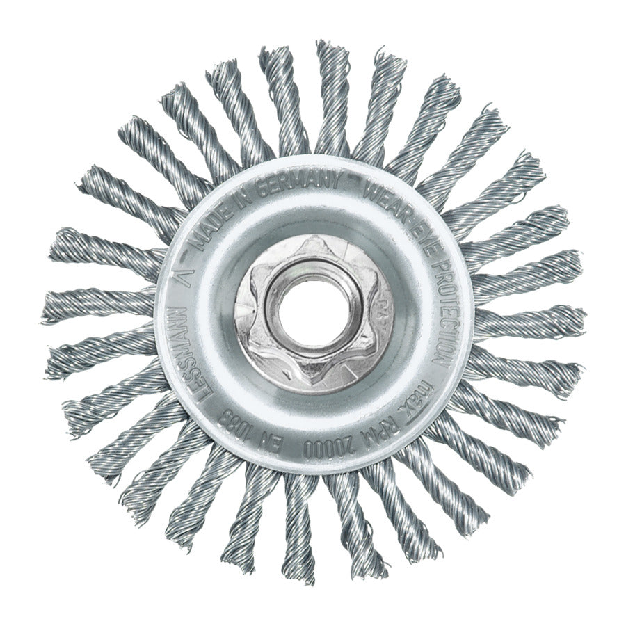 Milwaukee rond draad penseel m14 125x6 gebonden staal 0.5-1szt.