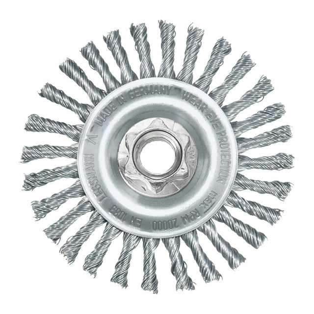 Milwaukee rond draad penseel m14 125x6 gebonden staal 0.5-1szt.