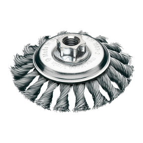 Milwaukee conische draadborstel m14 100x12 gebonden staal 0.5-1szt.