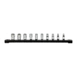 Milwaukee set metrische caps 1 4 10szt. op het spoor