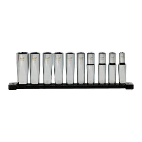 Milwaukee set lange metrische caps 1 2 10szt. op het spoor
