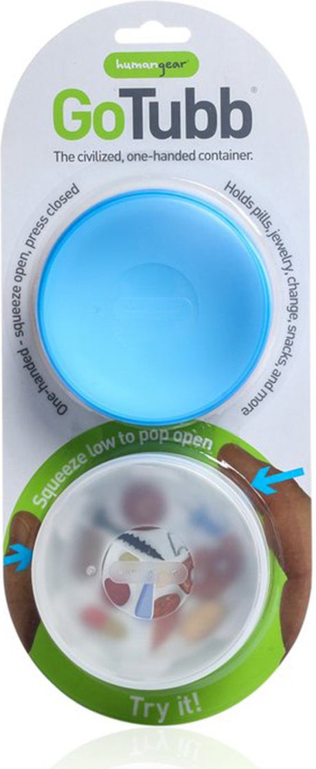 Human gear gotubb 2-pack large - opbergdoosjes voor reizen - bpa-vrij l
