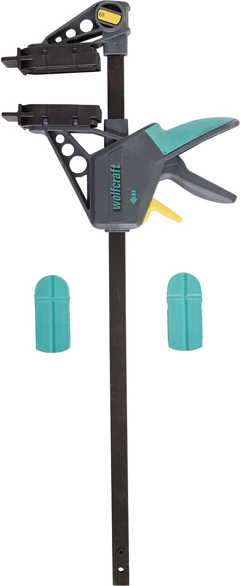 Wolfcraft - montageklem voor vlonderbevestiging - terrasplanken - terrasbouw - 6985000