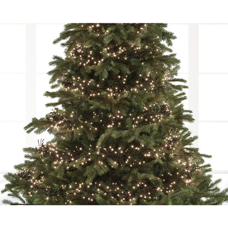 Lumineo led cluster verlichting warm-wit 550cm 588 lampen met 8-uurs timer en dimfuctie
