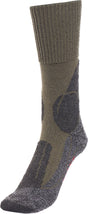 Falke tk1 anti-blaar dik wol functioneel materiaal wandelsokken heren groen - maat 42-43