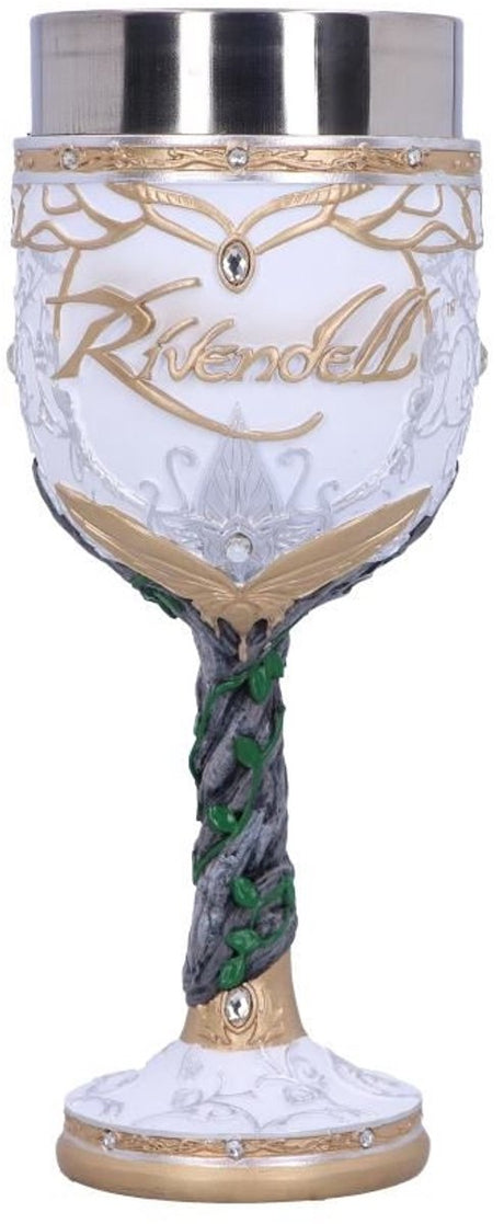 Nemesis now - the lord of the rings - rivendell - wijnkelk - 19.5cm