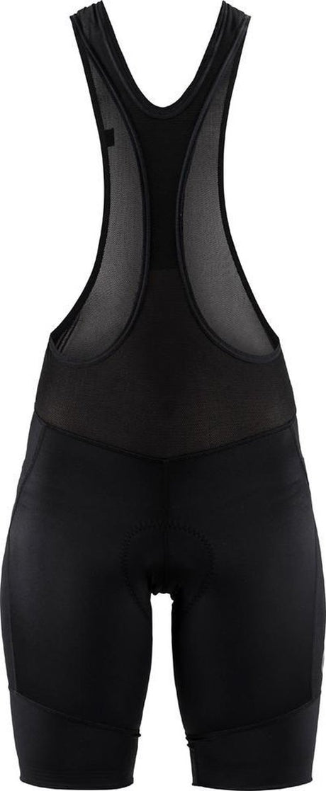 Craft core essence bib shorts w dames fietsbroek - zwart