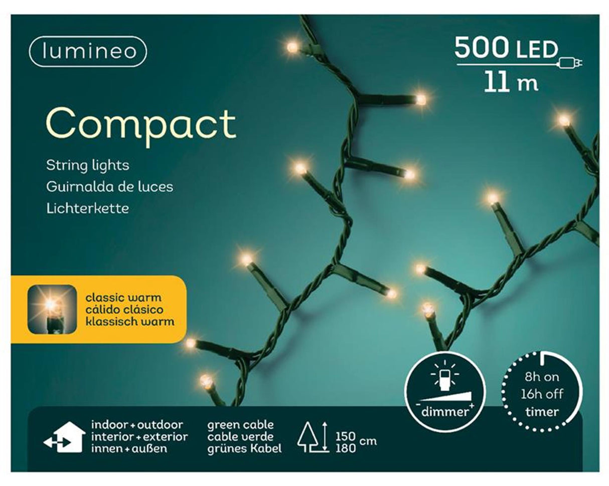 Lumineo kerstverlichting compact 500l classicwar