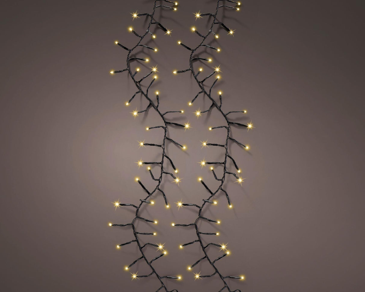 Lumineo kerstverlichting excel twinkel 10 meter 648 lampen champagne