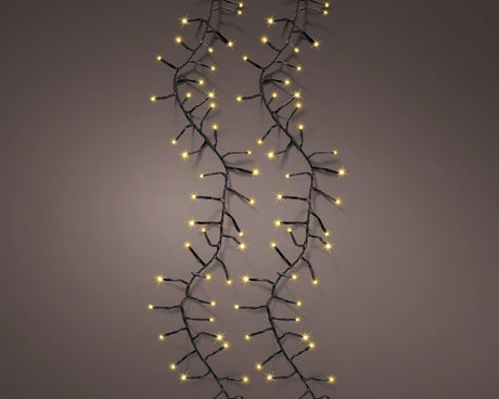 Lumineo kerstverlichting excel twinkel 10 meter 648 lampen champagne
