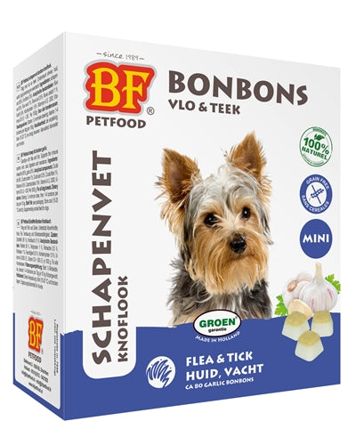 BF Petfood Sheep Vet Mini Bonbons Garlic