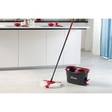 Vileda turbo - pedaalsysteem met 2 vervangingen - microvezelmop 2in1