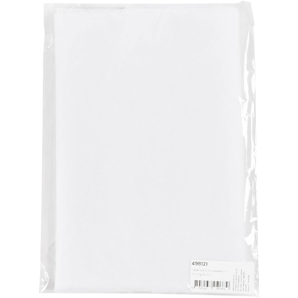 Creativ company http: www.cchobby.nl vlieseline-b-21-cm-dikte-0-7-1-mm-41-gr-3-m-1-rol