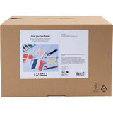 Creativ company http: www.cchobby.nl groepsset-verf-je-eigen-spandoek-afm-10-5x12-cm-lijndikte-2-3-3-6-mm-diverse-kleuren-60-stuk-1-doos