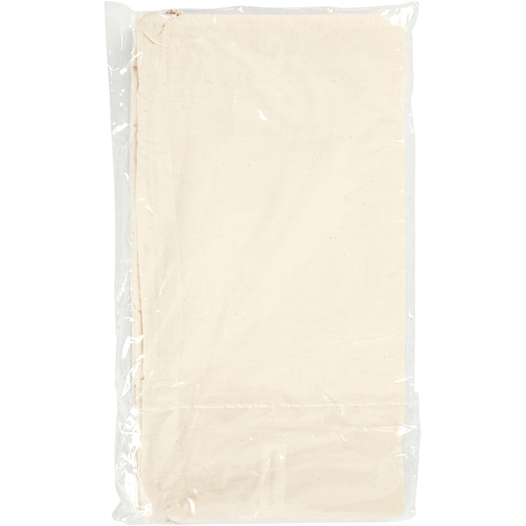 Creativ company http: www.cchobby.nl tas-met-treksluiting-afm-37x41-cm-115-gr-licht-naturel-3-stuk-1-doos