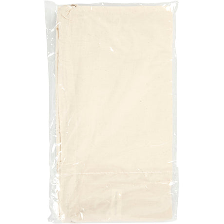 Creativ company https: www.cchobby.nl tas-met-treksluiting-afm-37x41-cm-115-gr-licht-naturel-3-stuk-1-doos