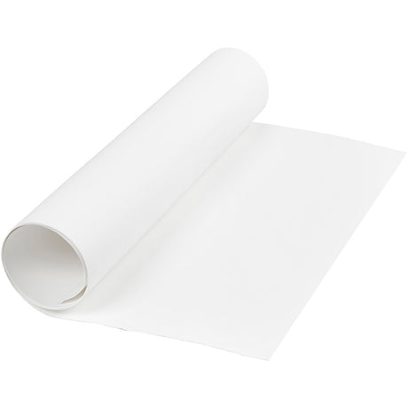 Creativ company https: www.cchobby.nl faux-leather-papier-b-50-cm-unikleurig-350-gr-wit-1-m-1-rol