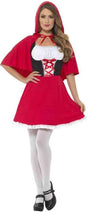 Smiffys - red riding hood kostuum - s - rood s